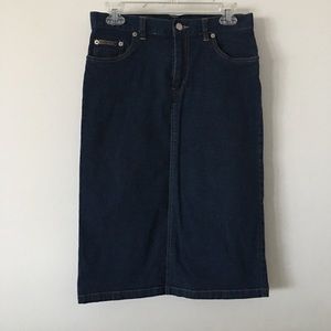 CK Denim Skirt Sz 4